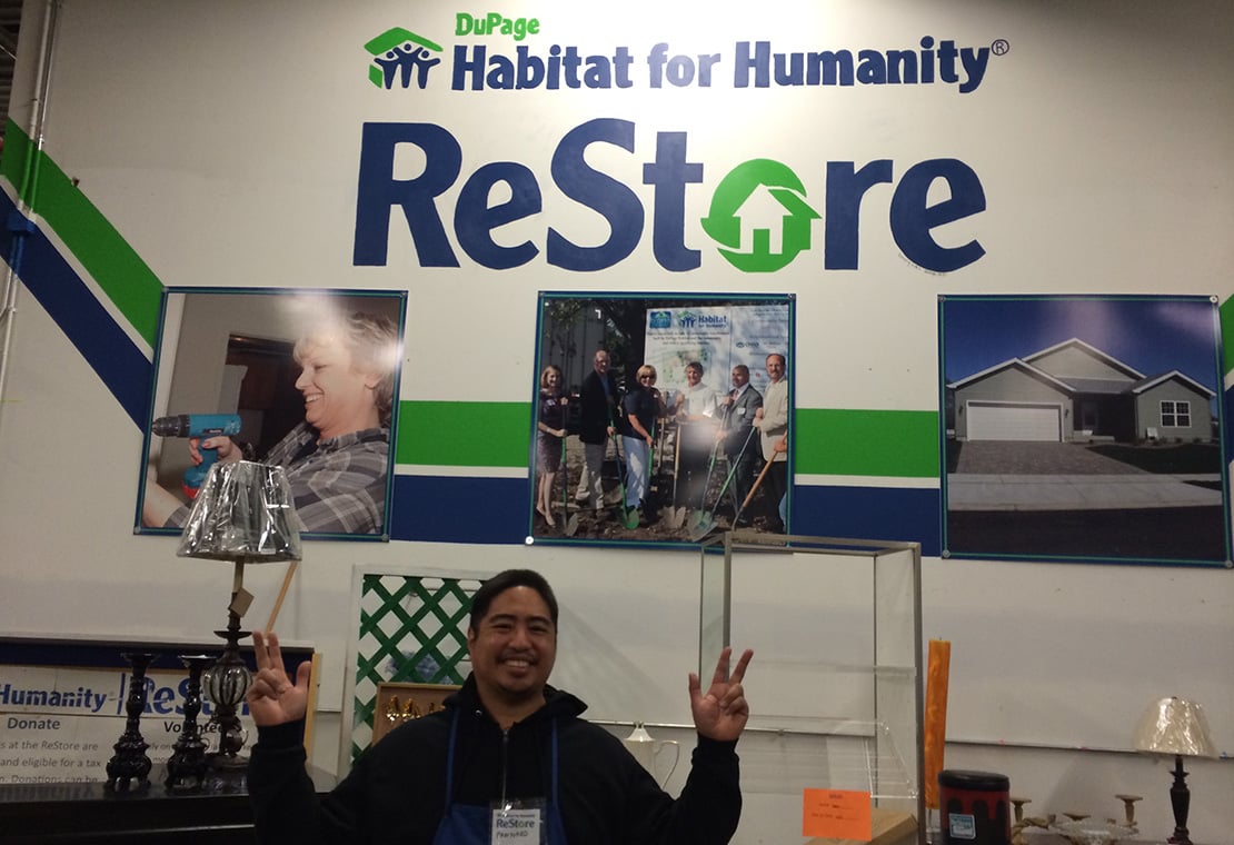 Give back time in Habitat for Community in Roselle, IL