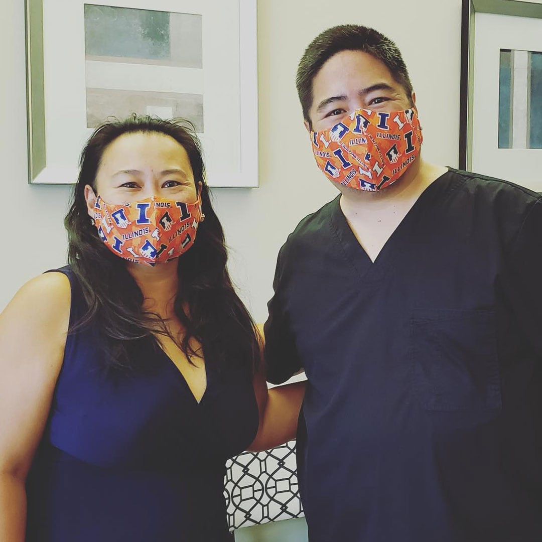 Patient appreciation gallery for dental practice in Roselle, IL. Dr. Llanes Loves his Patients
